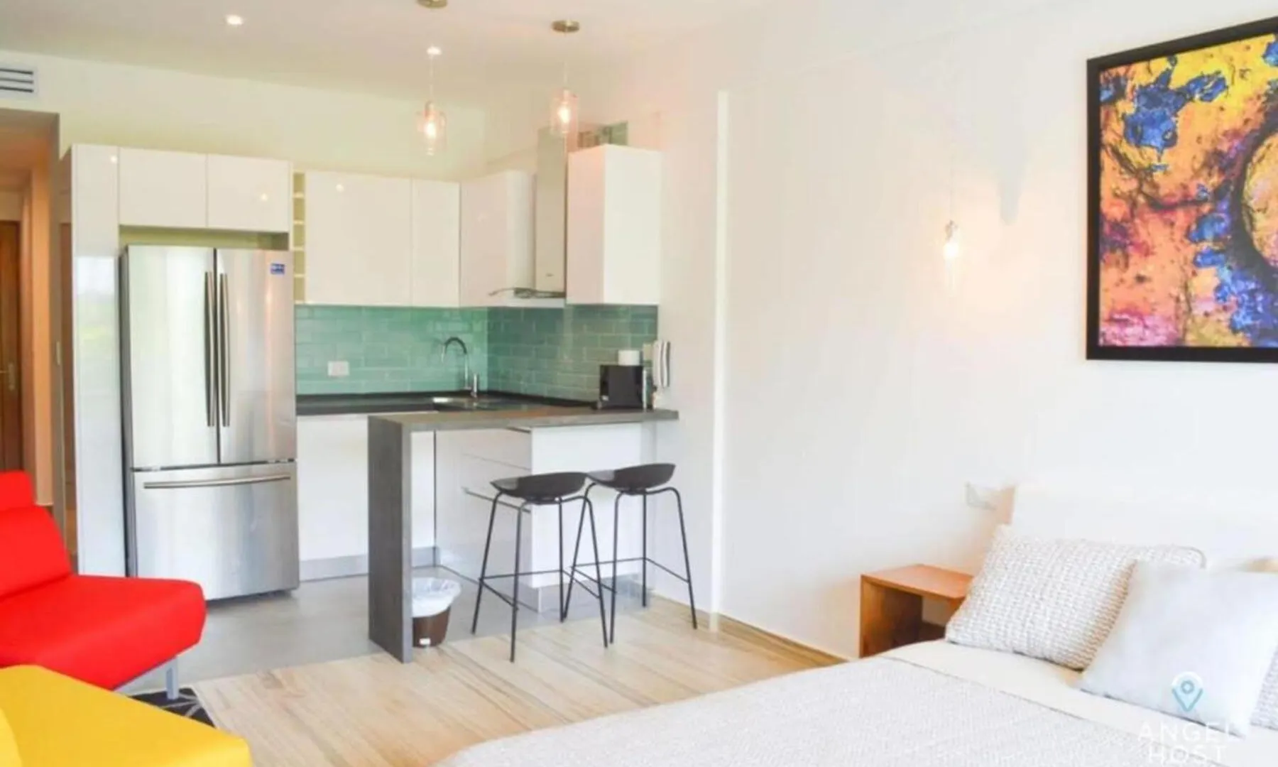 Studio On 5Th, Pvt Balcony, Oceanview Roof Pool Playa del Carmen Holiday home