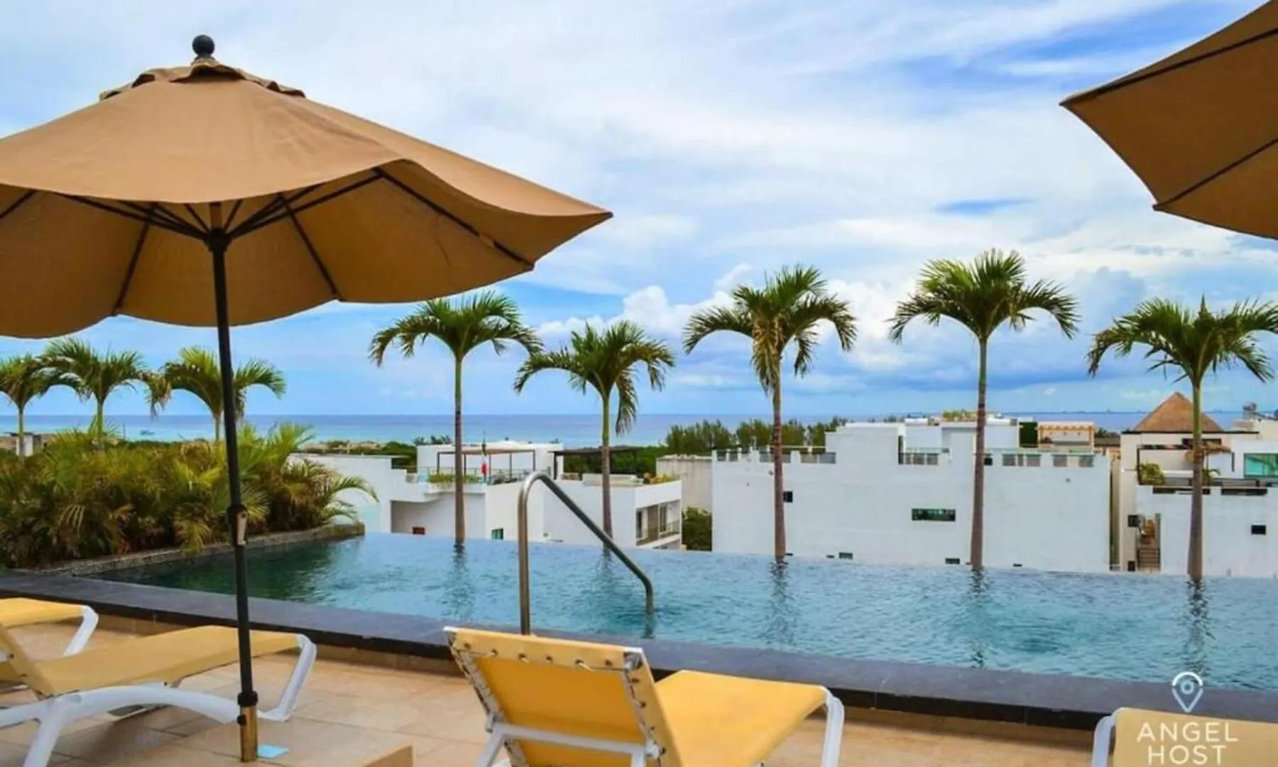 Studio On 5Th, Pvt Balcony, Oceanview Roof Pool Playa del Carmen