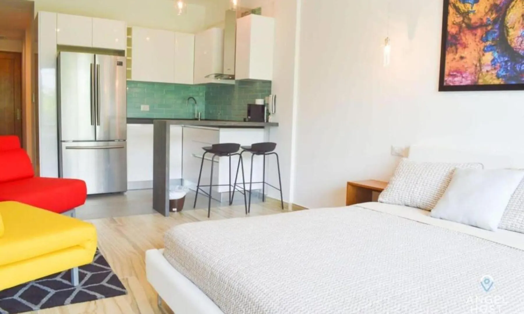 Studio On 5Th, Pvt Balcony, Oceanview Roof Pool Playa del Carmen Mexico